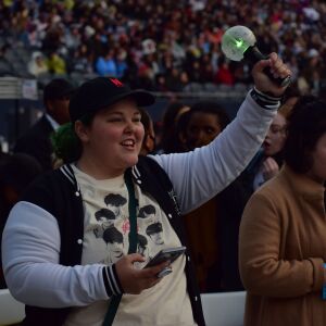 Fans at Soldier Field for BTS concert, May 11, 2019. | Mark Brayboy/For the Sun-Times