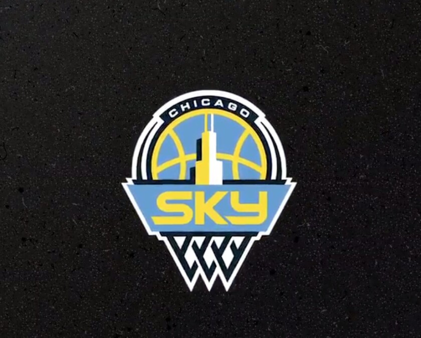 Take a look at the new Chicago Sky logo | Courtesy of Chicago Sky/Twitter