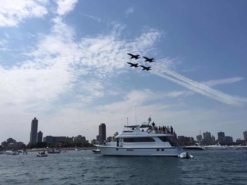 The yacht “Rising Expectations,” which John T. Coli Sr. and guests were allowed to use free of charge for trips in the United States and abroad — “including an excursion in and around Italy.”