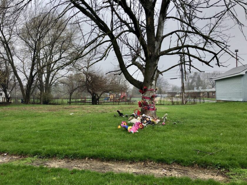 The site of the home where Semaj Crosby was found dead two years ago. | Sam Charles/Sun-Times