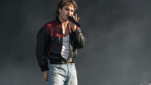 Benson Boone, seen here performing at the 2025 BottleRock Napa Valley on May 24, 2025, at Napa Valley Expo in Napa, California., is coming to Chicago.