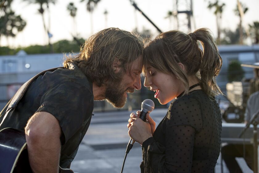 Bradley Cooper directs and stars in the latest remake of “A Star Is Born,” co-starring Lady Gaga. | WARNER BROS.