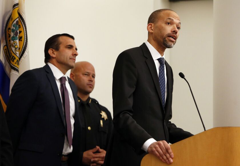 Walter Katz, right, in 2015. | Bay Area News Group