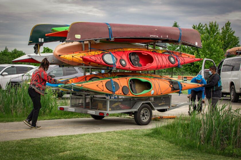 The price of kayaks has soared during the pandemic, though some outfitters offer rentals.