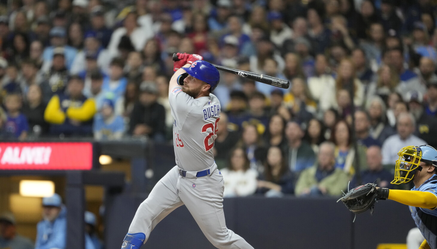 Cubs’ Michael Busch Hits First Career Grand Slam Cubs’ Michael Busch Hits First Career Grand Slam