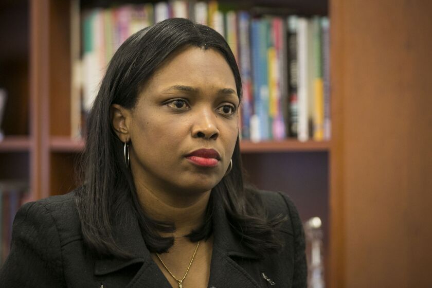 CPS CEO Janice Jackson told principals that the rest of the city’s schools will be inspected before the end of the year so it’s clear where to best deploy the additional 200 summer custodians. | Ashlee Rezin/Sun-Times