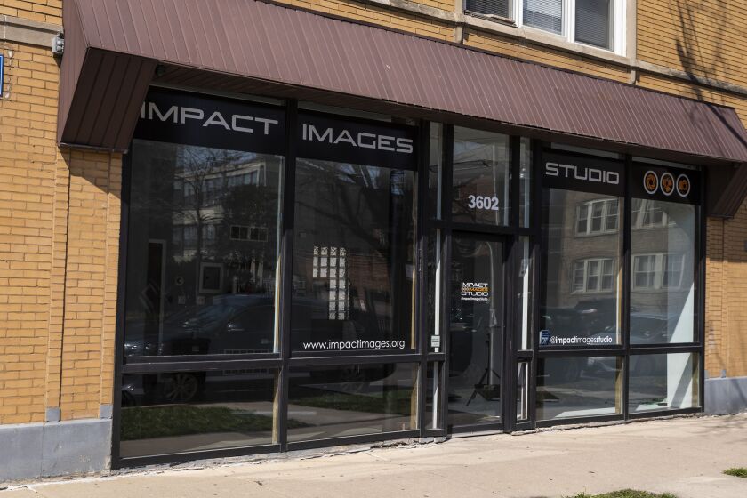 Photographer Chris Costoso’s Impact Images Studio, 3602 N. Lavergne Ave. , photographed Wednesday, April 8, 2020.
