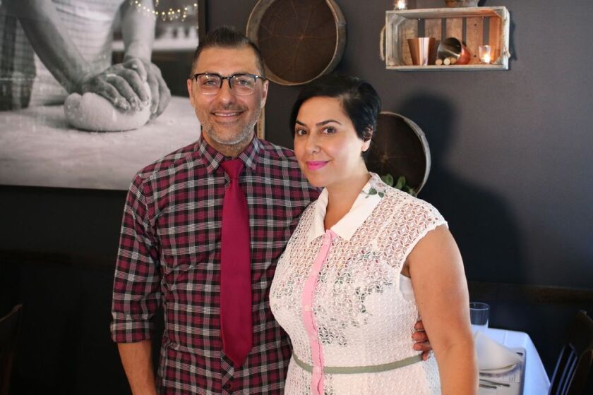Frankie Santoro (left) is the co-owner of Frankie’s Ristorante, his sister Angela Santoro-Castelli (right) is the general manager and event coordinator.