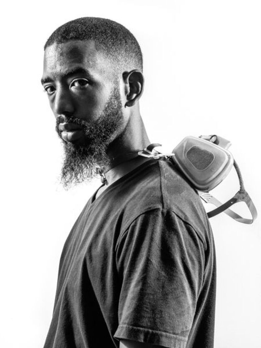 Artist Andre Trenier.