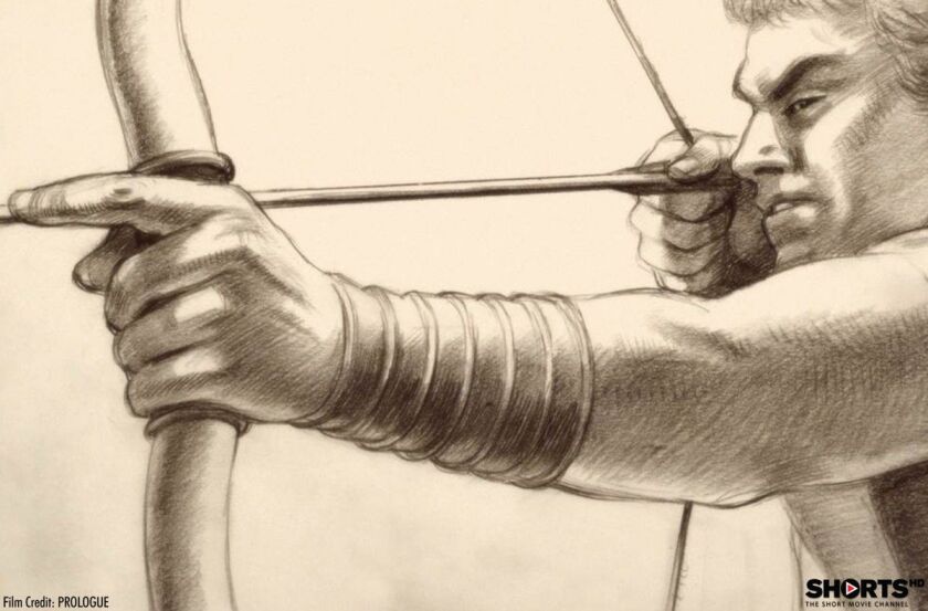The animated short “Prologue” is nominated for an Academy Award.
