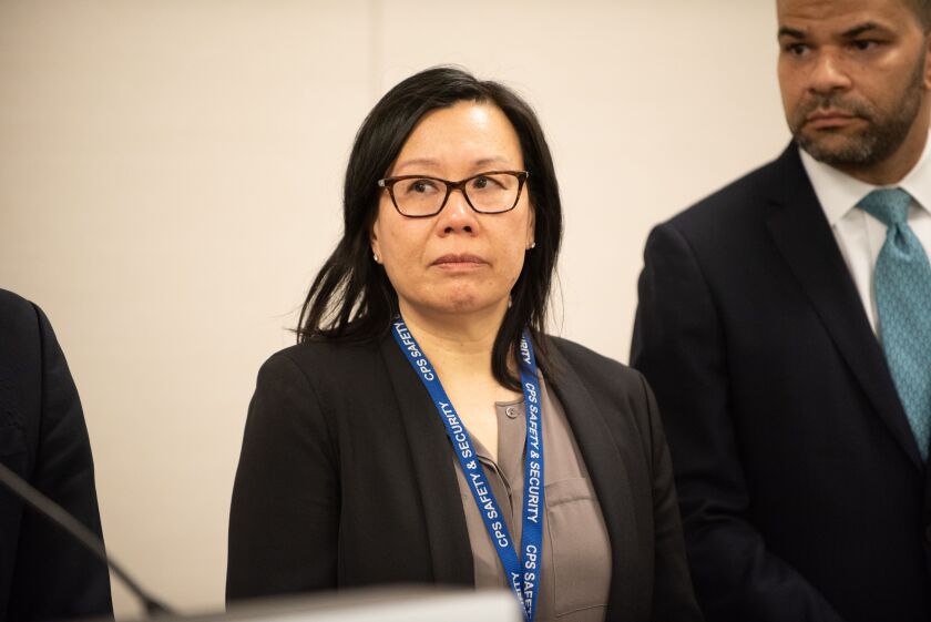 Police notifications have fallen sharply since Jadine Chou has been the Chicago Public Schools’ chief of safety and security.