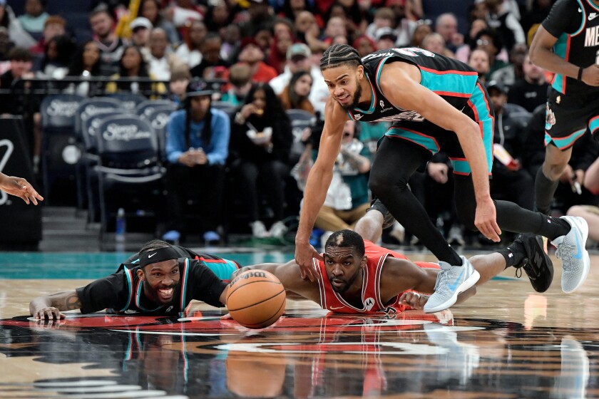 Bulls Grizzlies Basketball