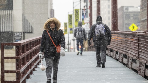 A snowy day in 2024.