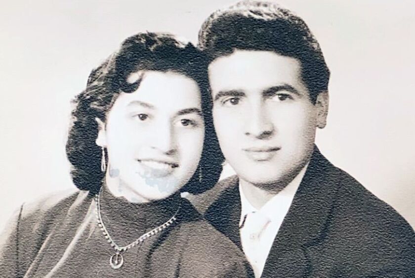 Lou Ruffolo and his wife, Dora.