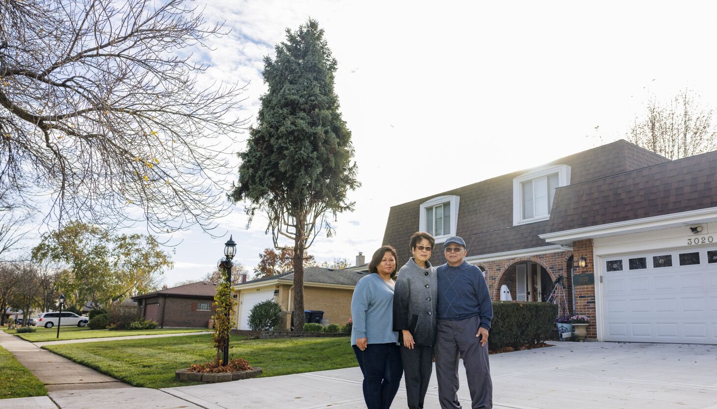 NextImg:The given tree: Grateful immigrant family donates blue spruce to the city for Christmas