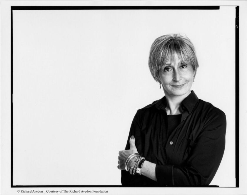 Choreographer Twyla Tharp.