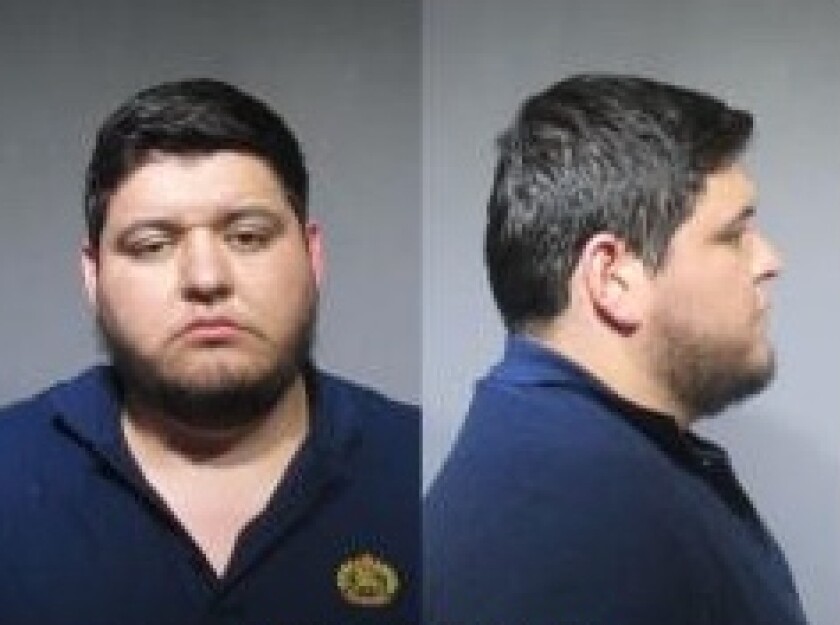 Luis Alderete in an arrest photo last June 19 at the Kendall County Jail, where he’s being held on a federal drug charge.