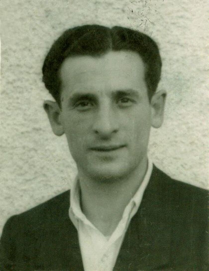 Leon Figa in a displaced persons camp after WWII. | Family photo