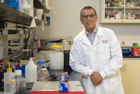 Dr. Mahmood Ghassemi, an assistant professor at UIC's Department of Medicine, pictured on Tuesday, July 1, 2025.