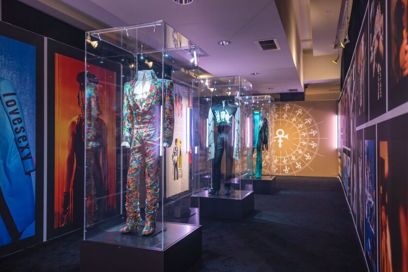 Explore Prince’s iconic style at “Prince The Immersive Experience.” 