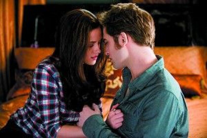 Bella (Kristen Stewart) and Edward (Robert Pattinson) in “The Twilight Saga: Eclipse.’ | Summit Entertainment