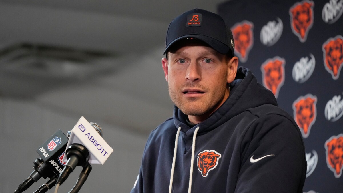 Bears Coach Ben Johnson Calls Penalties 'egregious' but Defends Concussion-causing Hit Vs. Packers