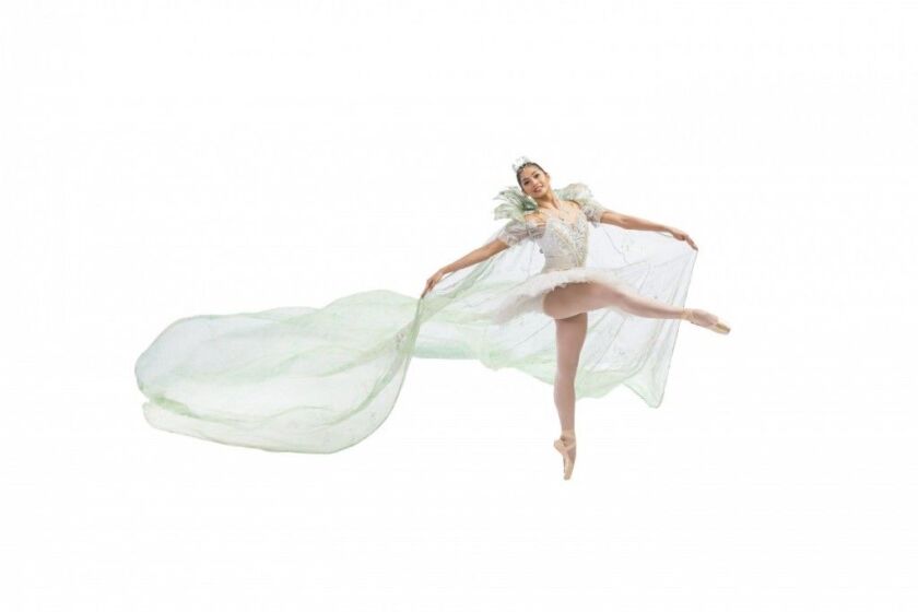 The Joffrey Ballet’s Christine Rocas as “Cinderella.” (Photo: Cheryl Mann)