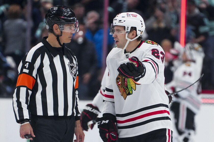 Blackhawks Kraken Hockey