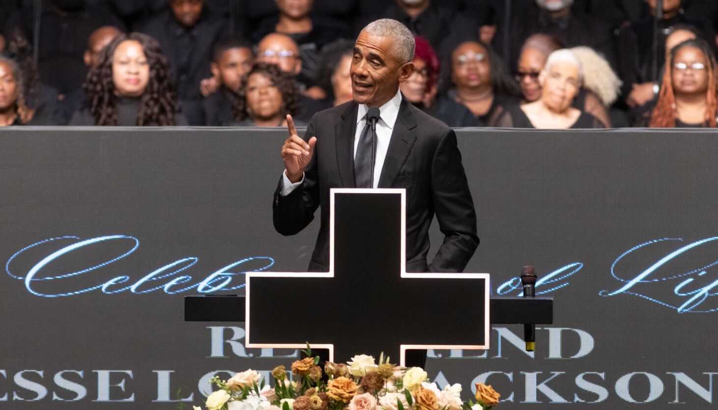 Takeaways from Rev. Jesse Jackson's memorial: Tough love about voter apathy, emotional send-off
