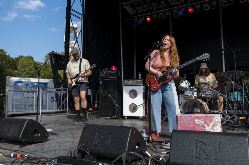 Melkbelly performs at the Rebel Stage on day 4 of Riot Fest at Douglass Park.