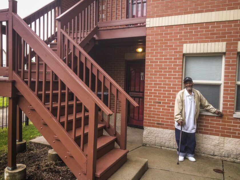 A special program for homeless veterans allowed Roosevelt Hughes, 62, a disabled Vietnam veteran, to get a Section 8 housing voucher in five months. The average voucher-holder waits 4.3 years. | Chris Fusco / Sun-Times