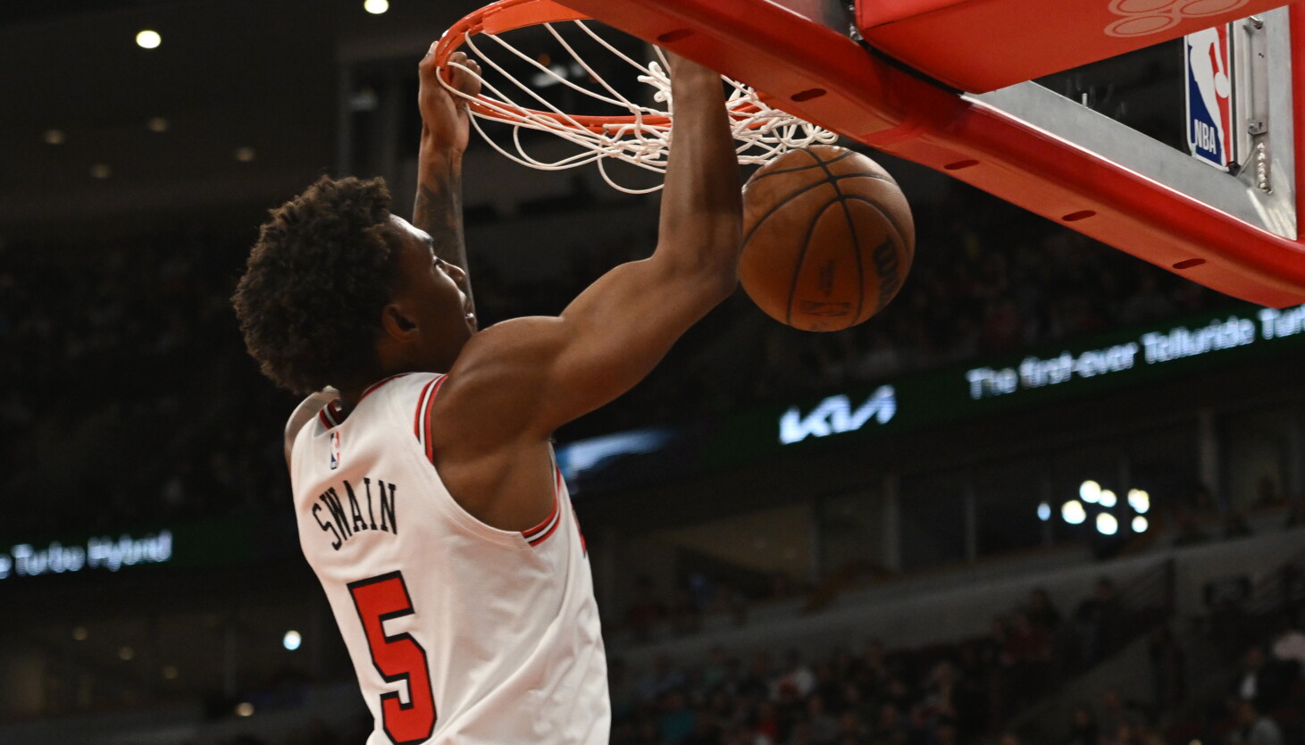 Bulls rookie Dailyn Swain knows he is a developmental work in progress