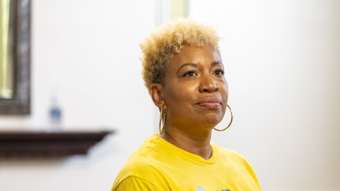 Dana Bryant hosts a support group for families of autistic children.