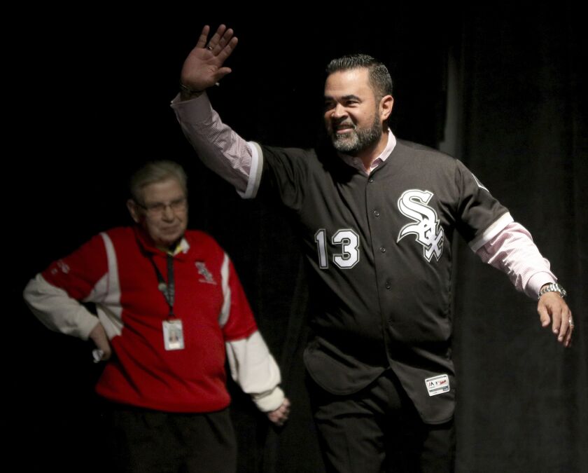 Former White Sox manager Ozzie Guillen.