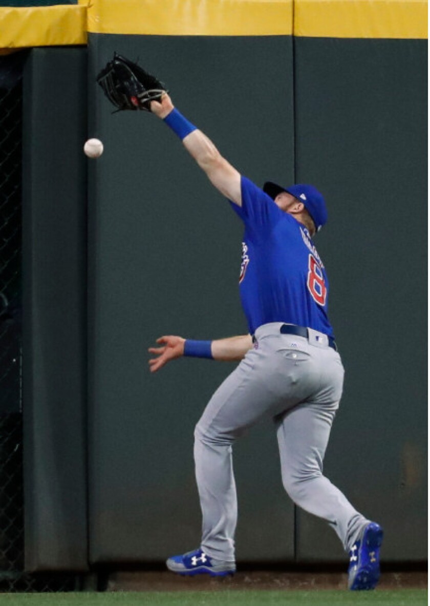 <em>Happ said he came within “centimeters” of what would have been a game-saving catch.</em>