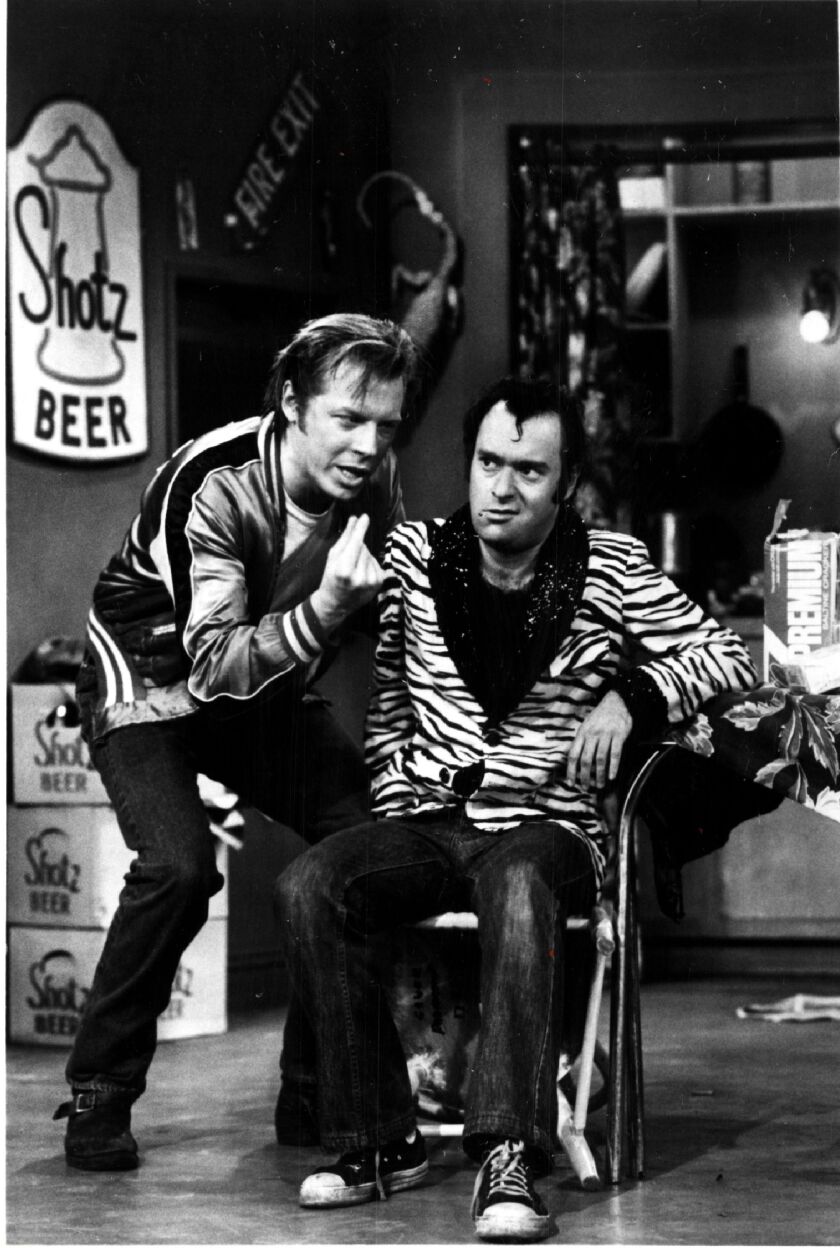 Michael McKean (left) as Lenny and David Lander as Squiggy in “Laverne and Shirley.”