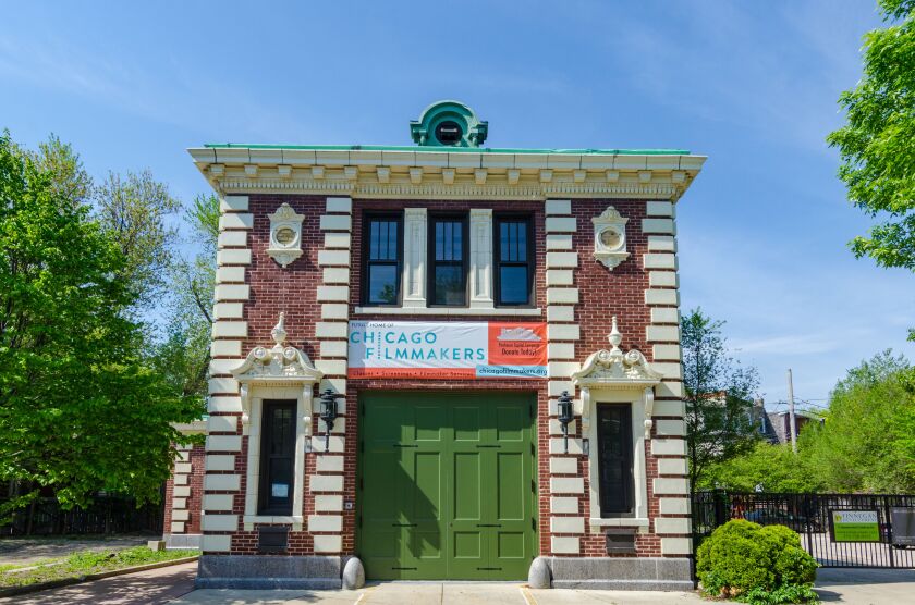 The former firehouse at 5720 N. Ridge Ave. has been converted into a center for Chicago filmmakers.