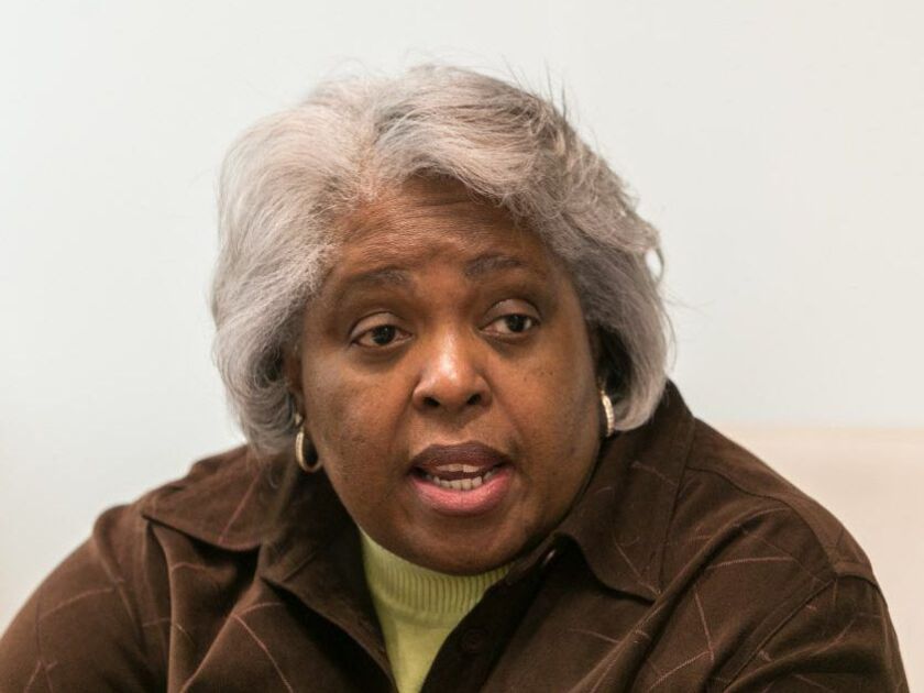 Cook County Commissioner Deborah Sims in February. File Photo. Rich Hein/Sun-Times