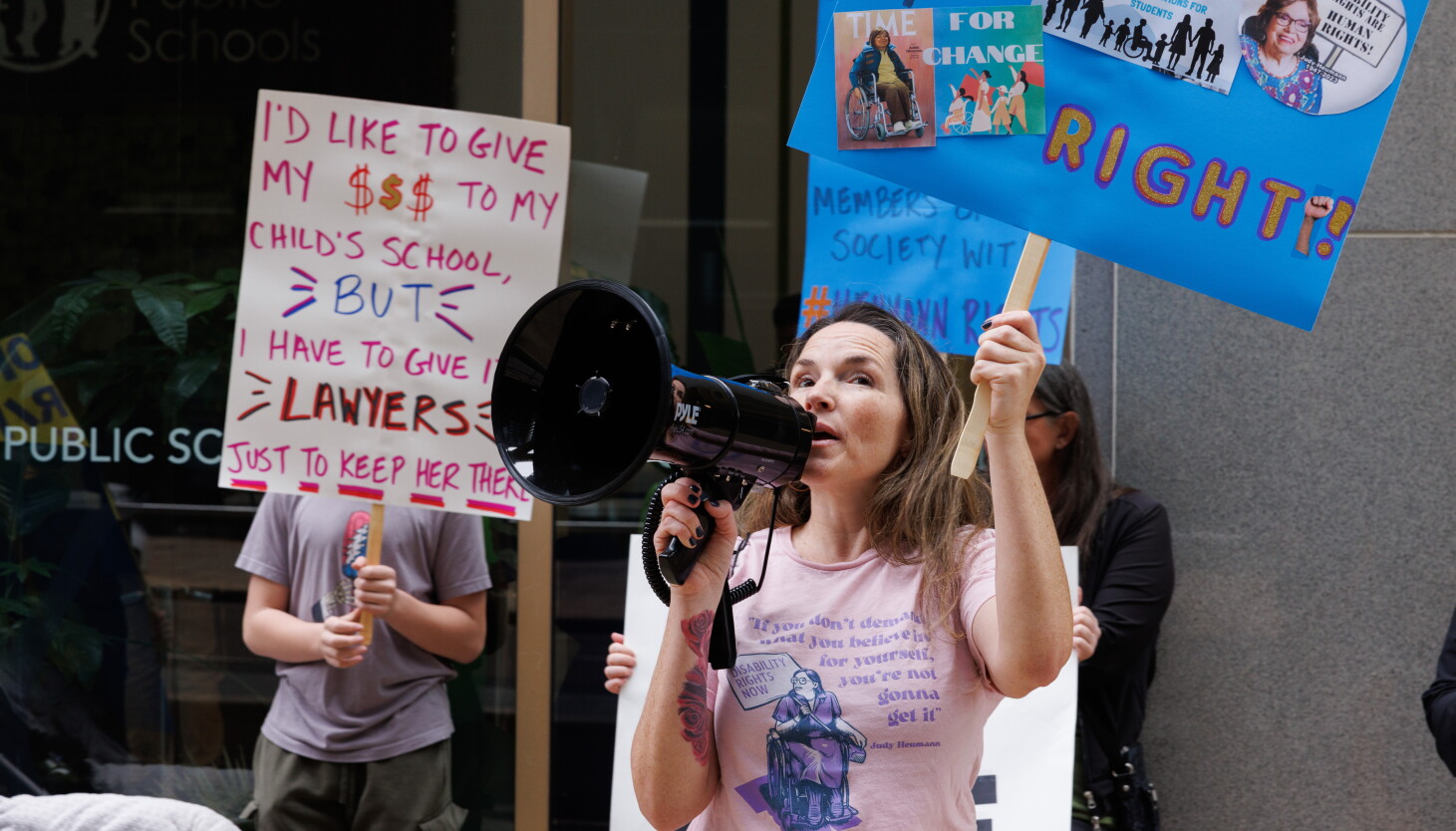 Cps Program CPS parents protest in the Loop seeking improved special education ...