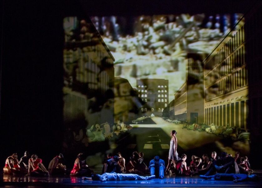 The Joffrey Ballet’s multimedia-infused production of Krzysztof Pastor’s “Romeo & Juliet,” will be part of the company’s 2016-17 season. (Photo: Cheryl Mann)