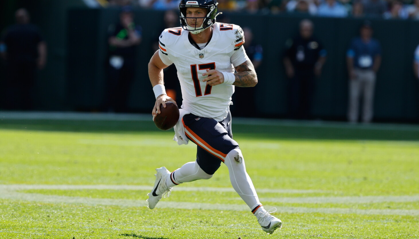 Tyson Bagent will be the Bears' backup QB vs. Falcons