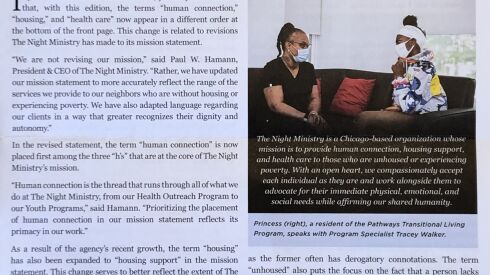 The Night Ministry’s latest newsletter.