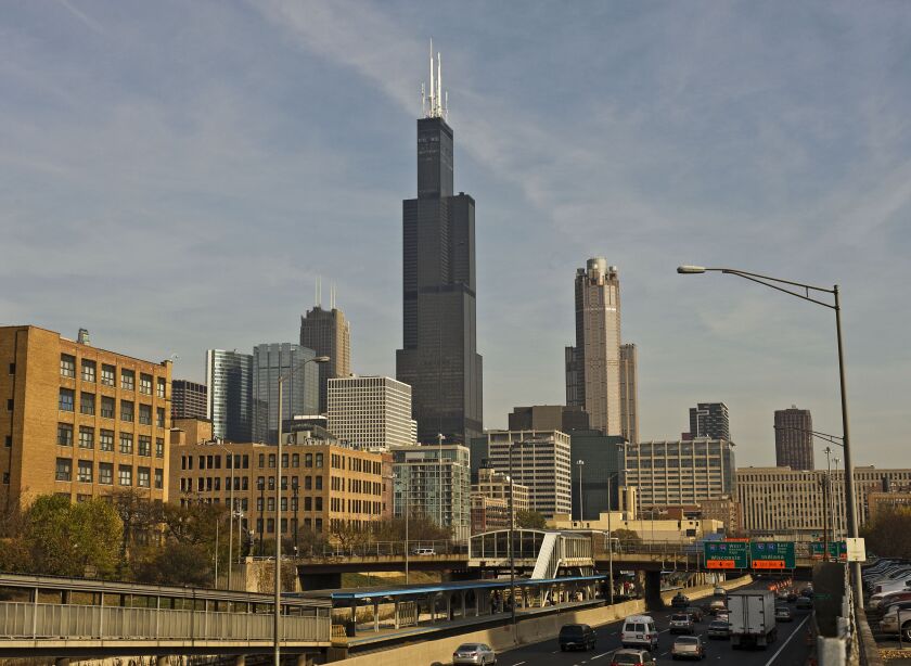 <small><strong>Willis Tower could be knocked down yet another notch. | Sun-Times File Photo</strong></small>