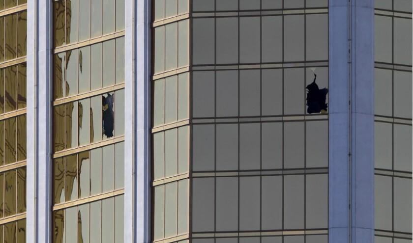 <em>The 32nd floor where the shooter was perched has been renumbered (now called the 57th floor). That wing has been closed since the shooting.</em>