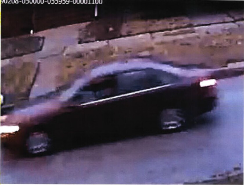 Police say this car may have been used in a shooting that struck a 1-year-old boy Thursday. | Police