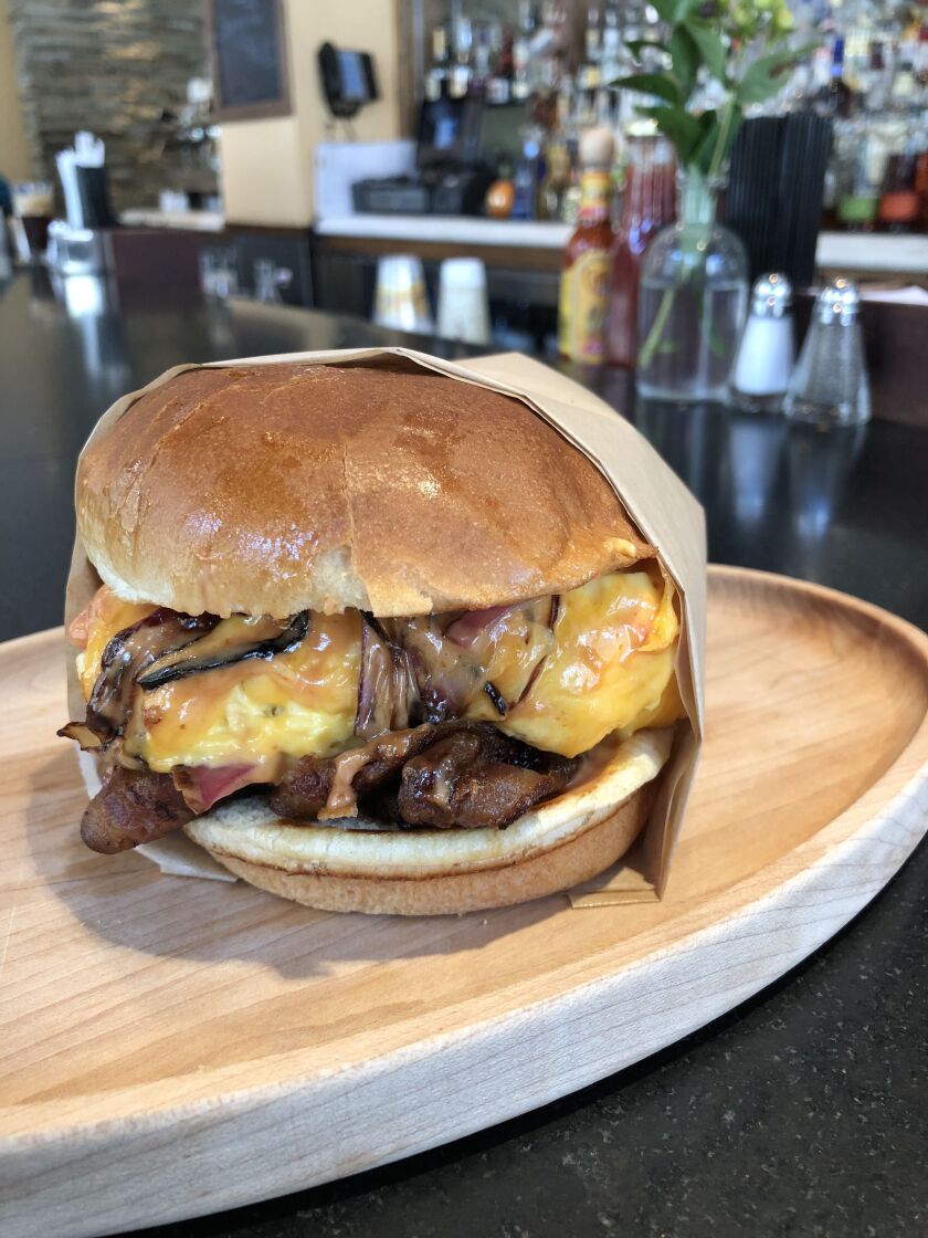 The Egg Sandwich at Meli’s Cafe. | Ji Suk Yi/Sun-Times