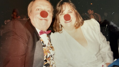 Bill Linden with his wife, Karen Randolph.