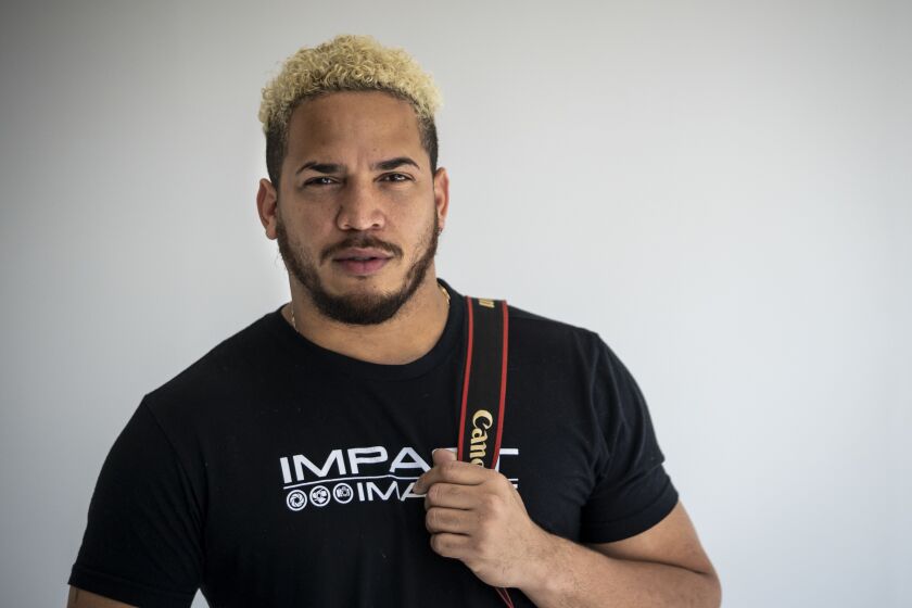 Chris Costoso had to shut down his businesses at Impact Images Studio, 3602 N. Lavergne Ave.