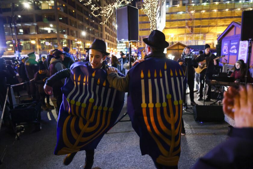 Attendees wore costumes and danced.