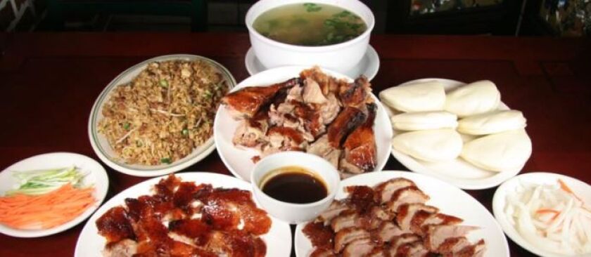 A sampling of the menu items available at Sun Wah Barbecue restaurant. | FACEBOOK